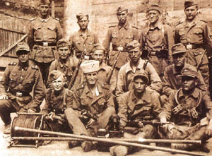 рота казаков-связистов из 2-го казачьего кавалерийскго Сибирского полка