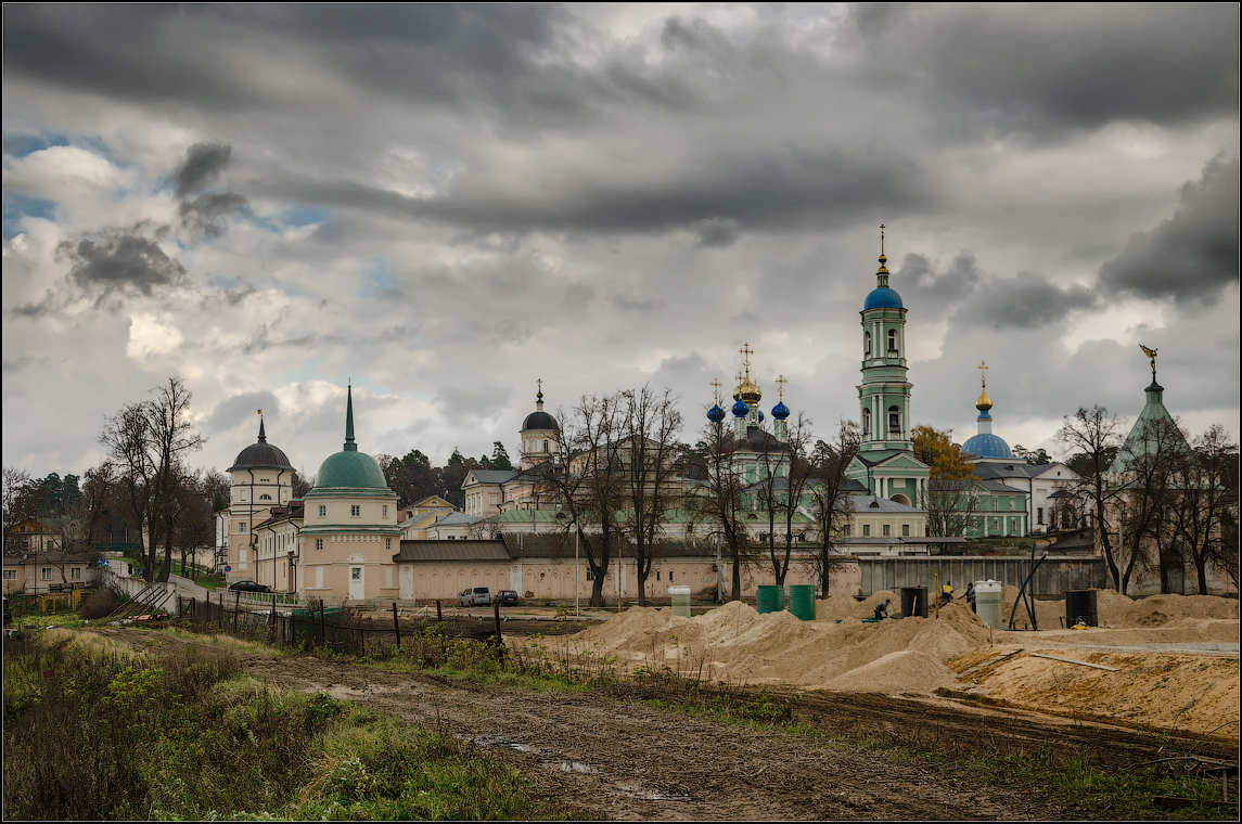 Оптина пустынь панорама монастыря