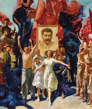 Путин и Сталин: штрихи к барельефам